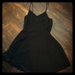 Simple black dress